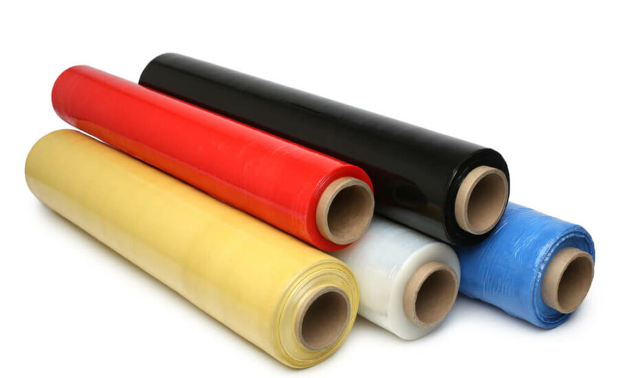 folia stretch - różne kolory