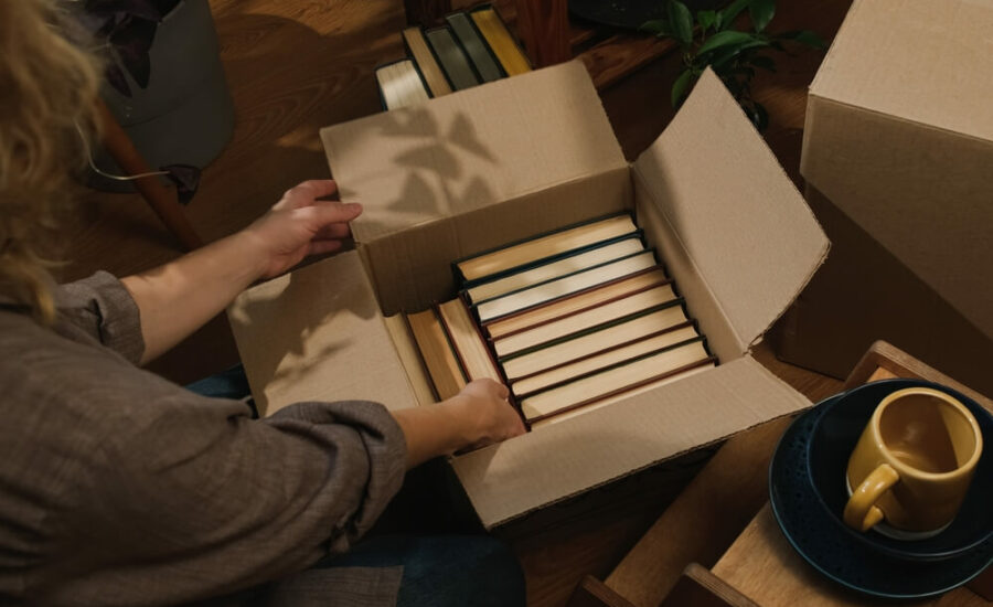 pakowanie książek