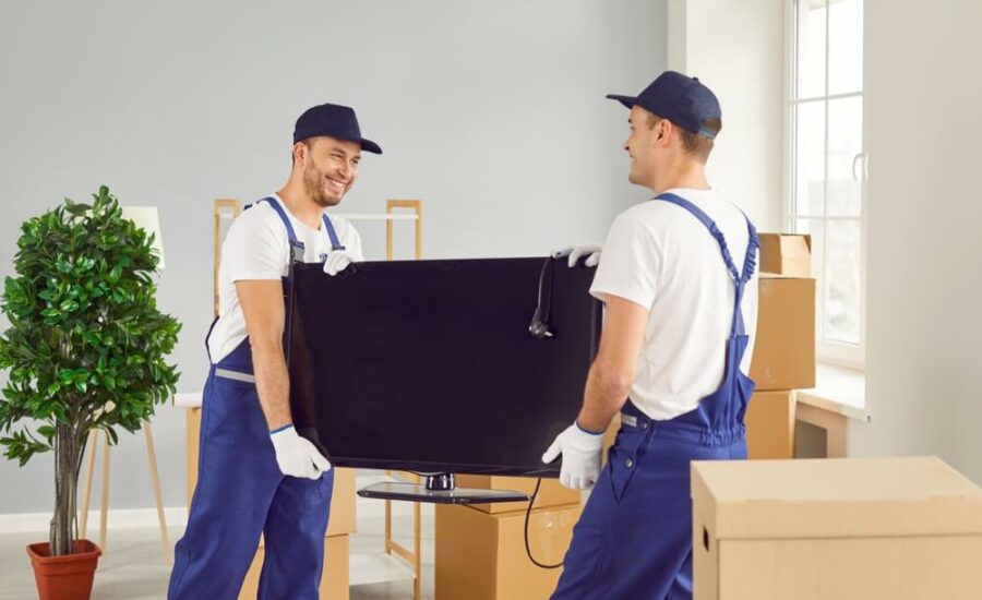 pakowanie sprzętu RTV